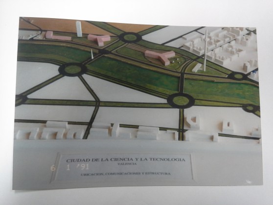 Boceto de la maqueta inicial que realizó el equipo de Antonio Ten Ros. Lucía Osset.